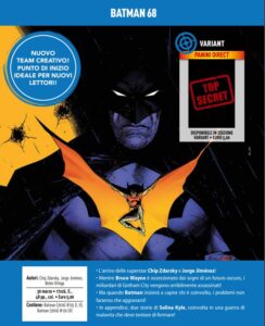 Batman 68 – Variant – Panini Comics – Italiano fumetto news