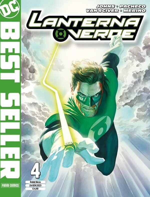 Lanterna Verde di Geoff Johns 4 - DC Best Seller Nuova Serie 25 - Panini Comics - Italiano