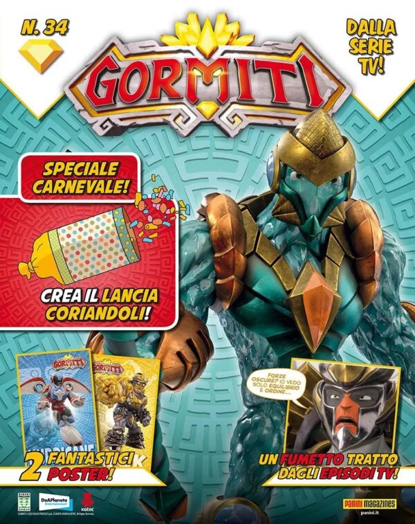 Gormiti Magazine 34 - Panini Comics - Italiano