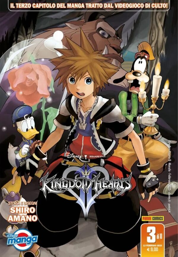 Kingdom Hearts II Silver 3 - Kingdom Hearts 9 - Panini Comics - Italiano
