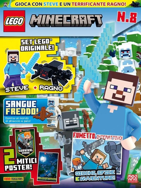LEGO Minecraft Magazine 8 - Panini Comics - Italiano