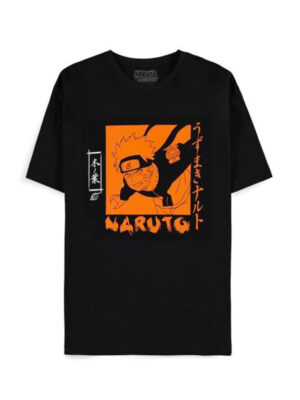 Naruto Shippuden - T-Shirt Naruto Orange M - taglia: Medium - colore: Nero