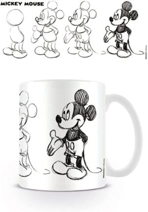 Mickey Mouse Mug Tazza - Sketch Process