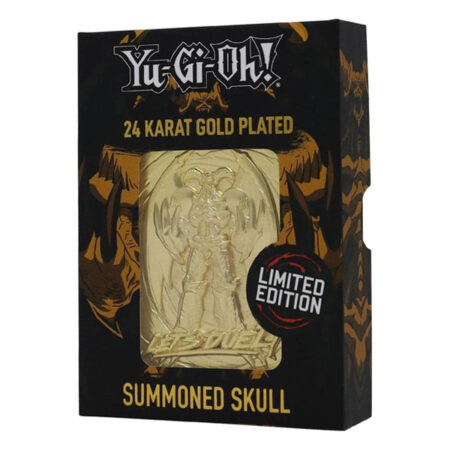 Yu-Gi-Oh! - Metal 24 Karat Gold Card Replica - Summoned Skull - Teschio Evocato - Limited Edition