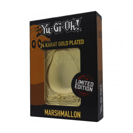 Yu-Gi-Oh! - Metal 24 Karat Gold Card Replica - Marshmallon - Limited Edition