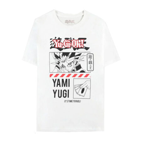 Yu-Gi-Oh! - T-Shirt Yami Yugi - Bianca / White - Taglia M - Official Licensed - Difuzed