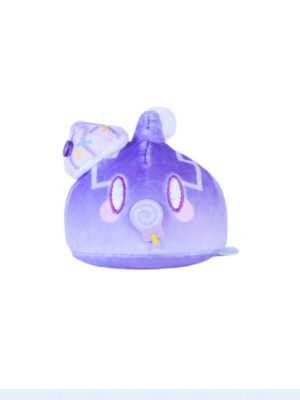 Genshin Impact Slime Sweets Party Series Peluche Electro Slime Blueberry Candy Style 7 cm