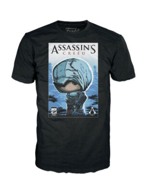 Assassin's Creed Boxed Tee T-Shirt Ezio - taglia: S, M, L, XL - colore: Nero