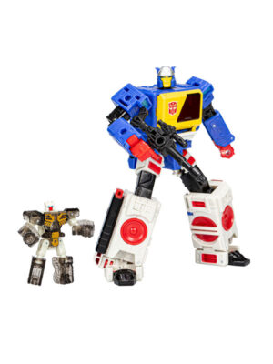 Transformers Generations Legacy Evolution Voyager Class action figure Twincast and Autobot Rewind 18 cm