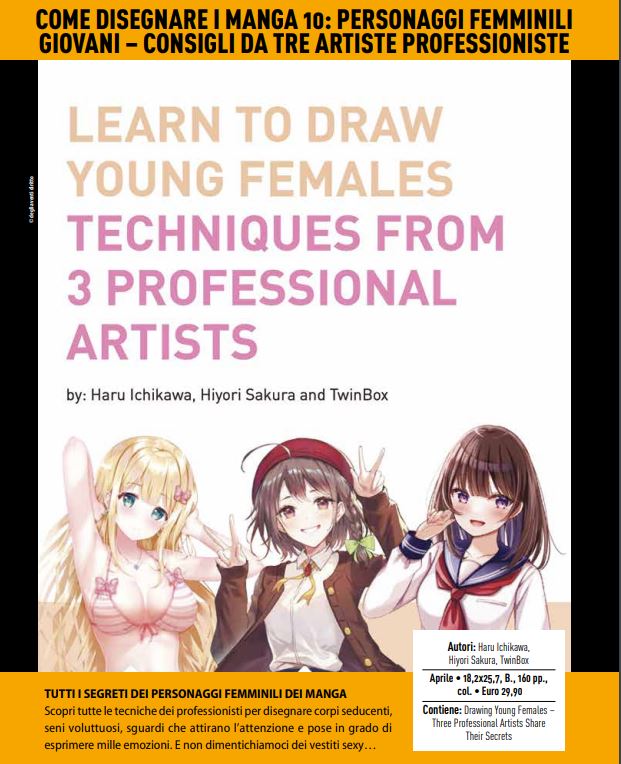 Come Disegnare i Manga Vol. 10 - Personaggi Femminili Giovani - Consigli da  Tre Artiste Professioniste - Panini Comics - Italiano - MyComics