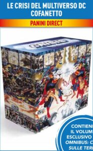 Le Crisi del Multiverso DC Cofanetto (Vol. 1-4 + Crisi sulle Terre Multiple) – DC Omnibus – Panini Comics – Italiano fumetto news