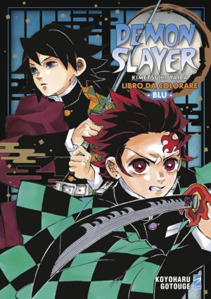 Demon Slayer - Kimetsu No Yaiba - Libro da Colorare 2 - Blu - Edizioni Star Comics - Italiano
