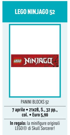 LEGO Ninjago 52 - Panini Blocks 52 - Panini Comics - Italiano