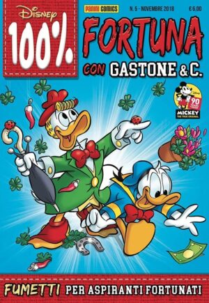 100% Disney 5 - Fortuna con Gastone & C. - Paperstyle 5 - Panini Comics - Italiano