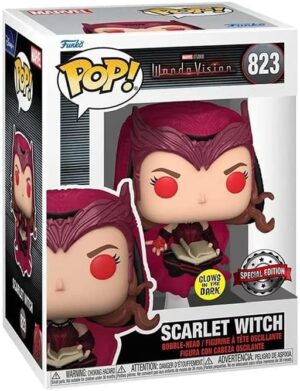 Marvel Studios: WandaVision - Scarlet Witch - Funko POP! #823 - Special Edition - Glows in the Dark