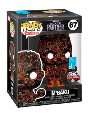 Marvel Studios: Black Panther - M Baku - Funko POP! #67 - Special Edition - Art Series