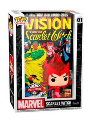 Marvel - Scarlet Witch - Funko POP! #01 - Special Edition - Comic Covers