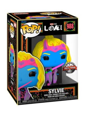 Marvel Studios: Loki - Silvye (Black Light) - Funko POP! #988 - Special Edition