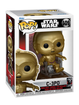 Star Wars - Il Ritorno dello Jedi - C3P0 in chair - Funko POP! #609