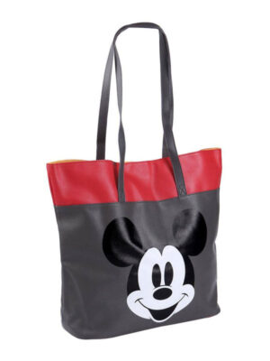 Disney Faux Leather Shopping Borsa Mickey