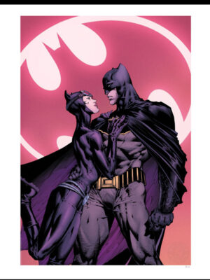 DC Comics Stampa The Bat and the Cat 46 x 61 cm - unframed
