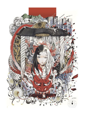 Marvel Stampa Demon Days: The Yashida Saga 46 x 61 cm - unframed