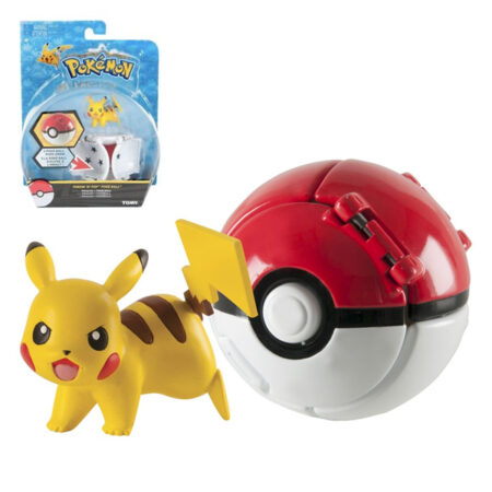 Pokémon Figure Throw 'N' Pop Poké Ball - Pikachu