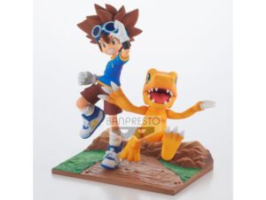 Digimon Adventure Adventure Archives Taichi E Agumon Figura 15cm Banpresto