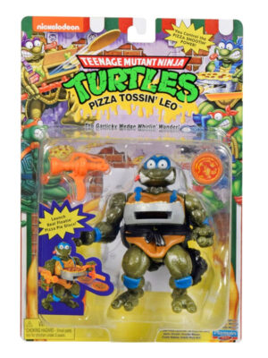 Teenage Mutant Ninja Turtles Action Figure Classic Pizza Tossin' Leo 10 cm