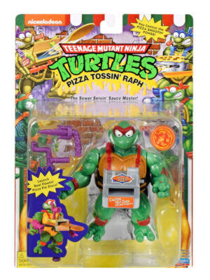 Teenage Mutant Ninja Turtles Action Figure Classic Pizza Tossin' Raph 10 cm