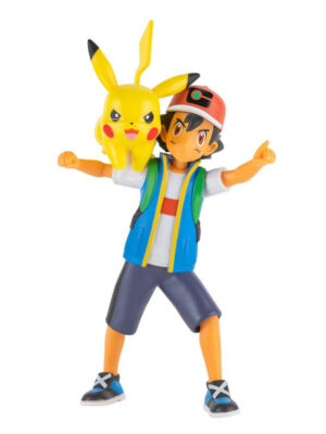 Pokémon Battle Feature Figures Ash & Pikachu 11 cm