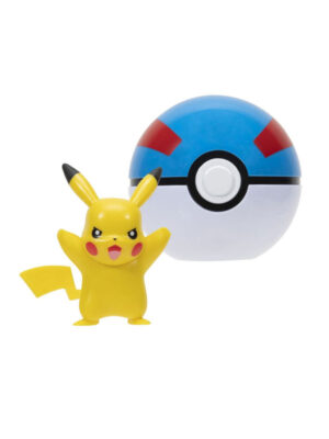Pokémon Clip'n'Go Poké Balls Wave 12 Pikachu & Great Ball