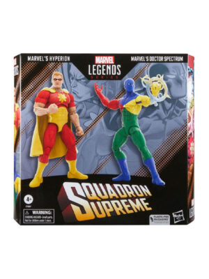 Squadron Supreme Marvel Legends Action Figure 2-Pack Marvel's Hyperion & Marvel's Doctor Spectrum 15 cm
