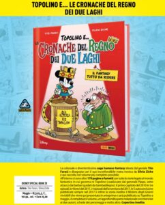 Topolino e… Le Cronache del Regno dei Due Laghi – Volume Unico – Disney Special Books 28 – Panini Comics – Italiano fumetto pre