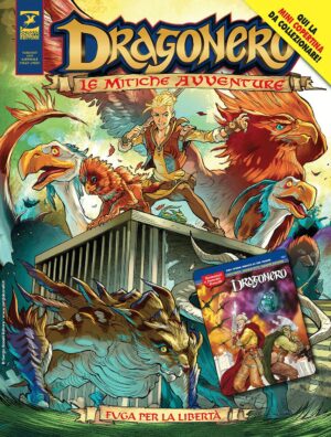 Dragonero - Le Mitiche Avventure 6 - Fuga per la Libertà - Cover A - Dragonero Il Romanzo a Fumetti - Sergio Bonelli Editore - Italiano
