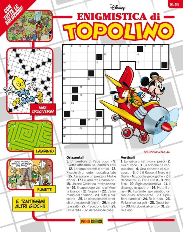 Enigmistica di Topolino 54 - Panini Comics - Italiano