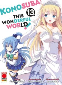 Konosuba! – This Wonderful World 13 – Capolavori Manga 155 – Panini Comics – Italiano fumetto news