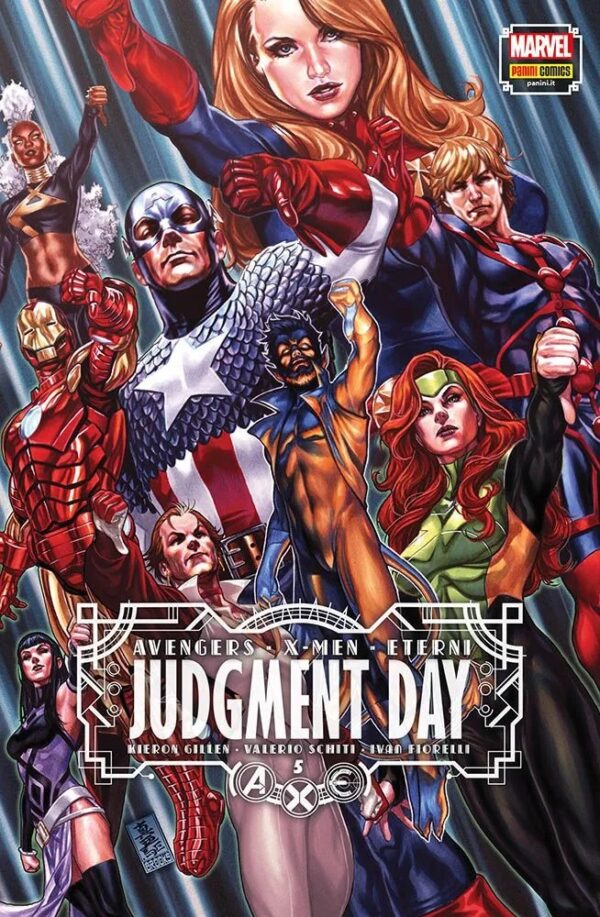 Avengers / X-Men / Eterni - Judgment Day 5 - Marvel Miniserie 266 - Panini Comics - Italiano