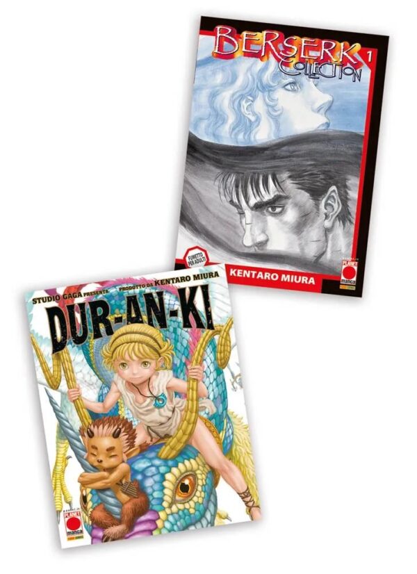 Duranki Bundle + Berserk Collection Serie Nera 1 Variant - Panini Comics - Italiano