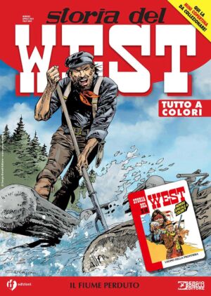 Storia del West 49 - Il Fiume Perduto - Cover B - Storia del West 46 - Sergio Bonelli Editore - Italiano