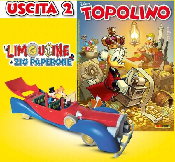 Topolino - Supertopolino 3511 + Limousine di Zio Paperone - Personaggi e Accessori - Panini Comics - Italiano