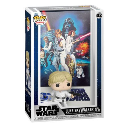 Star Wars - Luke Skywalker with R2-D2 - Funko POP! #02 - Movie Posters