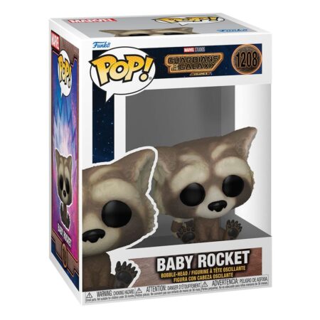 Marvel Studios: Guardians of the Galaxy Volume 3 - Baby Rocket - Funko POP! #1208 - Marvel