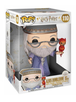 Wizarding World: Harry Potter - Albus Dumbledore with Fawkes - Funko POP! #110 - Oversized 25 cm