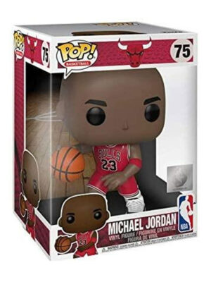 NBA Super Sized - Michael Jordan (Red Jersey) 25 cm - POP! Vinyl Figure #75