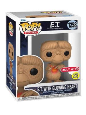 E.T. the Extra-Terrestrial -  E.T. with Glowing Heart - Funko POP! #1258 - Glows in the Dark - Movies
