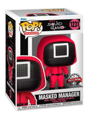Squid Game - Masked Manager 9 cm - Funko POP! #1231 - Television