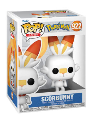 Pokemon - Scorbunny 9 cm - Funko POP! #922 - Games