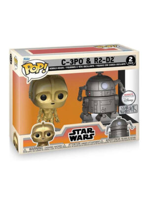 Star Wars - R2-D2 e C-3PO 9 cm - Funko POP! #2