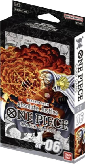 One Piece Card Game Starter Deck Absolute Justice - ST06 ENG
